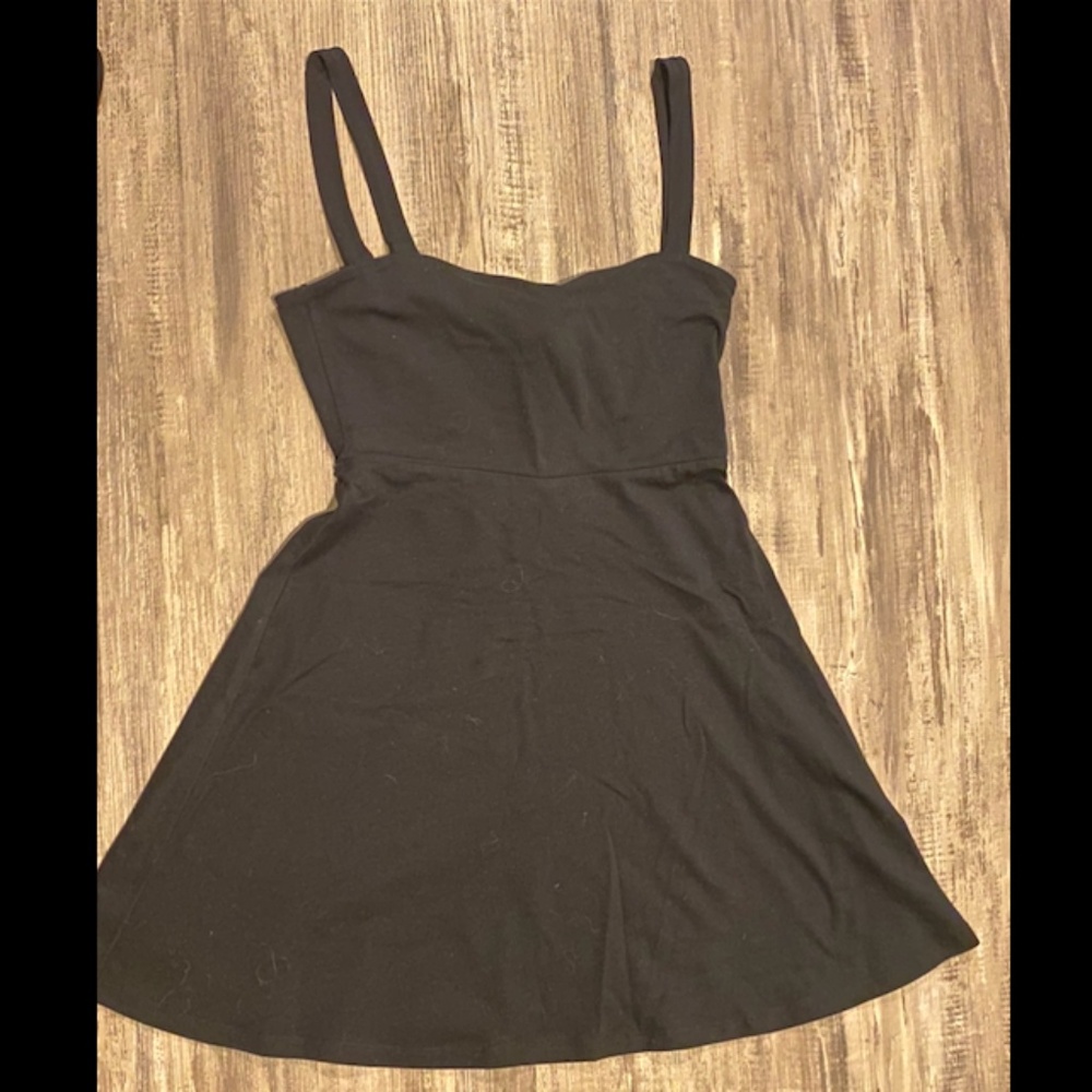 Black dress or swim cover up